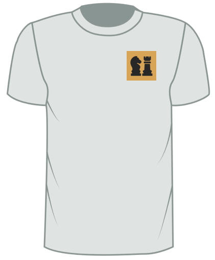 Merch von uns: Premium Schach Shop T-Shirt